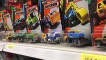 TOY HUNT for Matchbox Cars 2016 Walmart Toy Hunt Hot Wheels Max Tow Monster Truck by FamilyToyReview