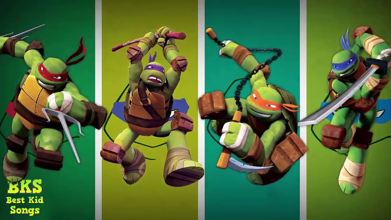Ninja Turtles Finger Family Song | Finger Family Ninja Turtles Family | Nursery Rhymes for