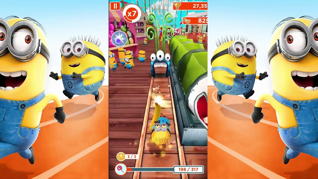 Despicable Me 2 Minion Rush Ninja Minion vs Tourist Minion, Baby Minion, Hazmat Minion