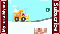 Excavator for Children, Backhoe Construction Sago mini Holiday Truck and Diggers, Cartoons