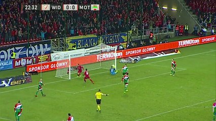 Historyczny, pierwszy gol Widzewa na nowym stadionie. 18/03/17