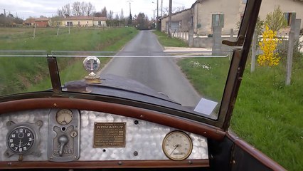 Renault KJ1 1924, premier essai routier