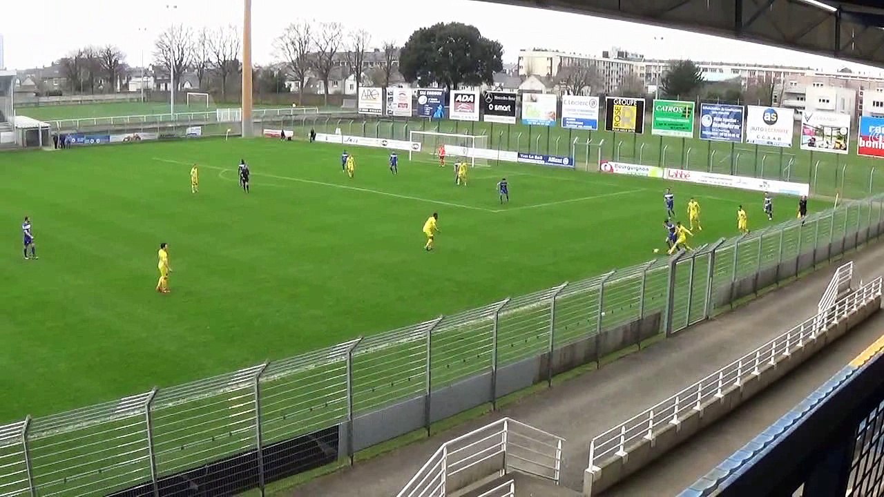 St Brieuc - Sable FC, le but, les occasions