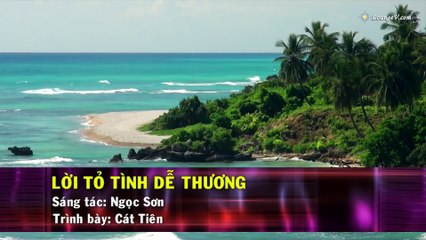 Lời Tỏ Tình Dễ Thương (Karaoke Beat) - Cát Tiên