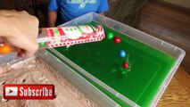 Bubble Gum Challenge! Dubble Bubble Gumballs in GROSS JELL-O Gummy Slime New Compilation 2
