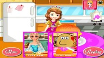 Sofia The First Cooking Hamburgers Game - Baby Cooking Game