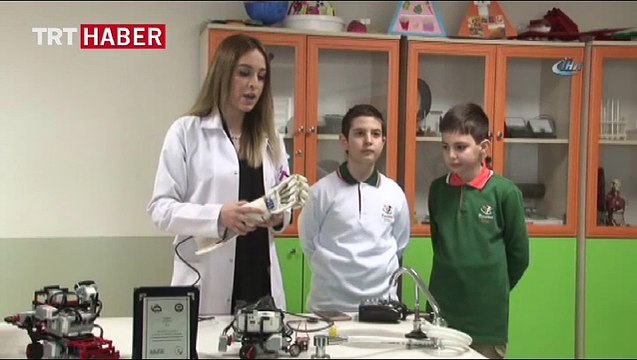 Minikler 15 Temmuz gazileri için ‘Biyonik El’ tasarladı