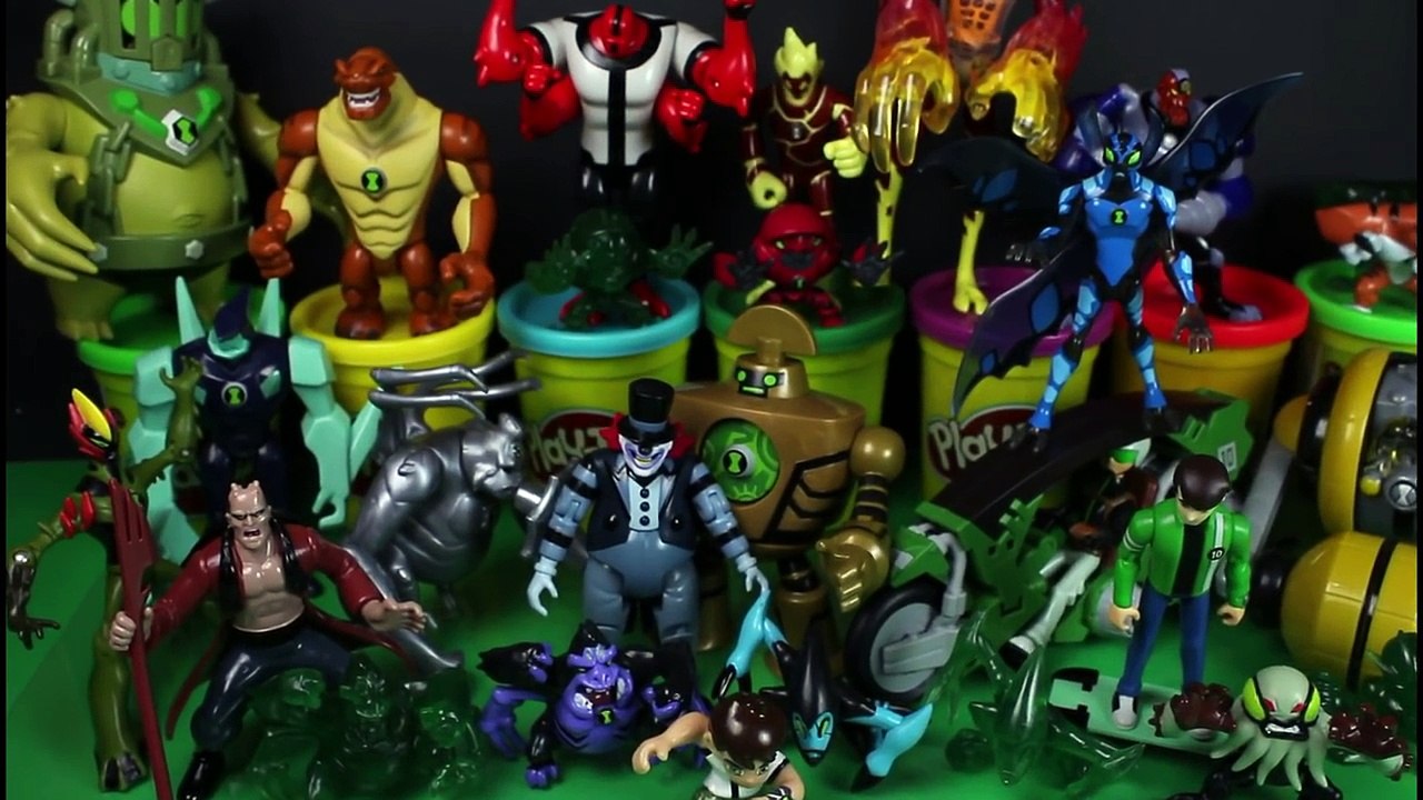 Ben 10 Giant Surprise Egg Toys Opening And Unboxing Fun With Ckn Toys Omniverse Ultimate A