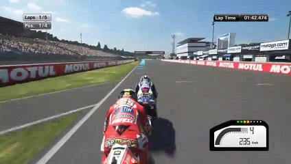 MotoGP15 Online Race - A very fast opponent
