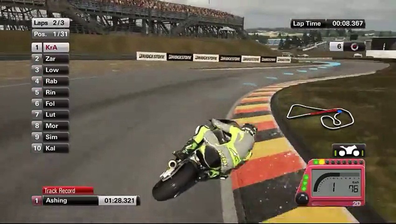 MotoGP15 Career Mode Gameplay - Moto2 - Sachsenring Race - Part 29