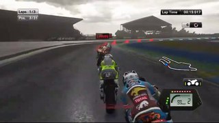 MotoGP15 Career Mode Gameplay - Moto2 - LeMans Race - Part 25