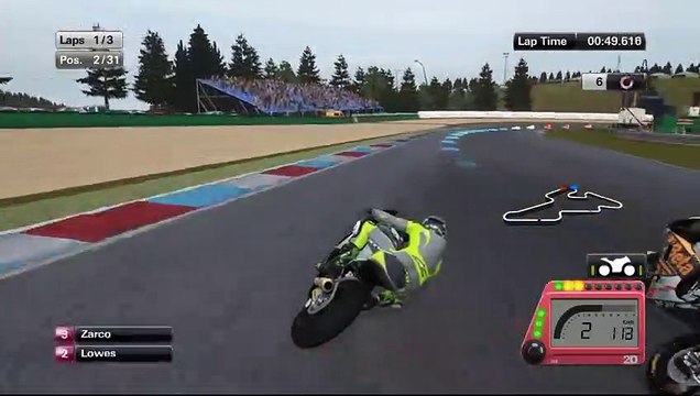MotoGP15 Career Mode Gameplay - Moto2 - Brno Race - Part 31