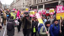 Thousands join march against racism in London