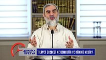 325) Tilavet secdesi ne demektir ve hükmü nedir?/Birfetva - Nureddin YILDIZ