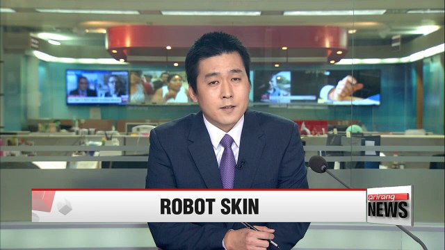 Researchers develop robot skin sensor