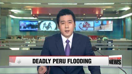 Скачать видео: More than 72 killed in Peru flooding and mudslides