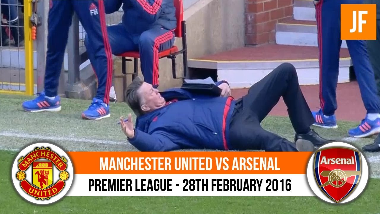 Manchester United 3-2 Arsenal All Goals and Highlights 2015 - 2016 HD