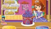 Watch & Learn with Sofia Cooking Princess Cake Game Review-Cooking Games Tutorials