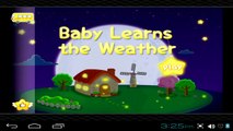 Kids Learn About The Weather with Baby Panda | Baby Bus Educational Games For Babies and T