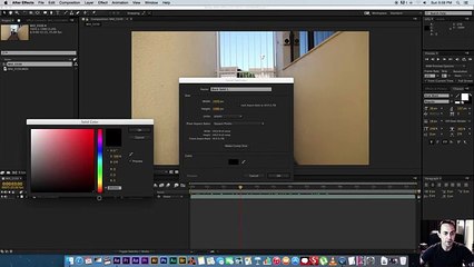 After Effects Widescreen Tutorial - Black Bars Or Widescreen Matte