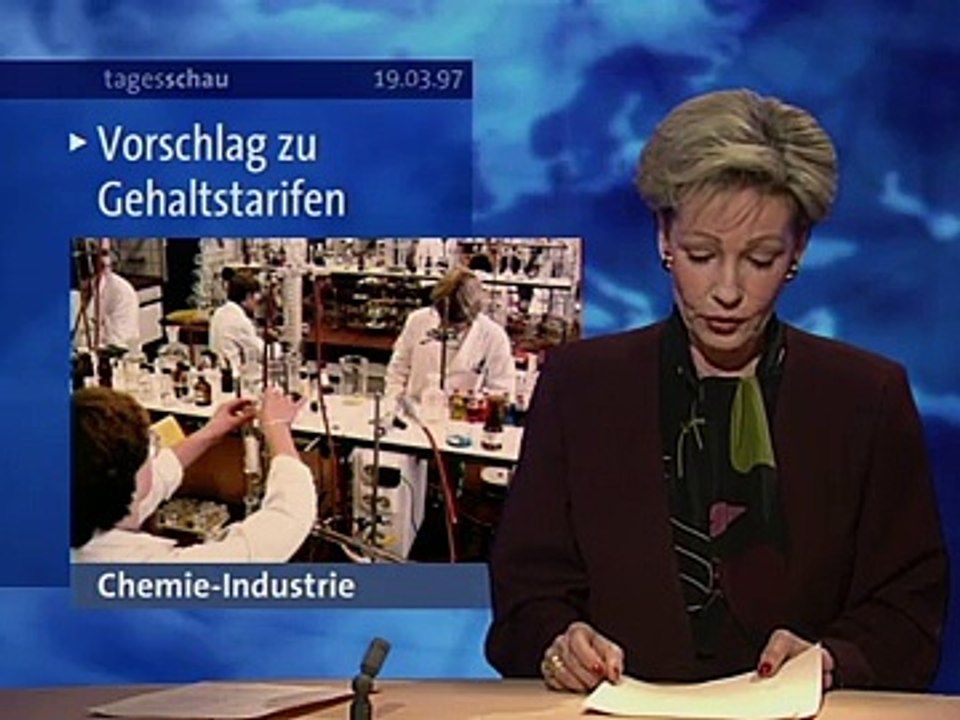 Tagesschau | 19. März 1997 20:00 Uhr (mit Dagmar Berghoff) | Das Erste