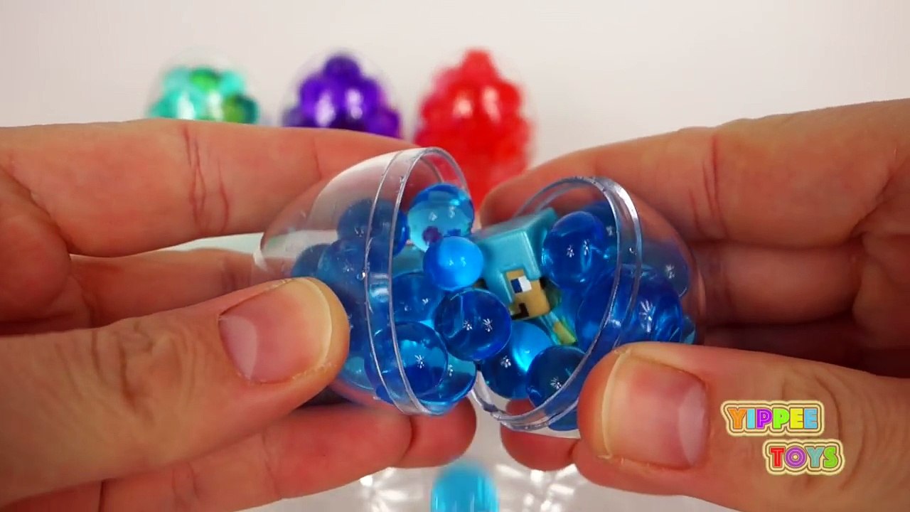 Orbeez Surprise Eggs Toys for Kids Minecraft Shopkins Super Mario Winnie The Pooh