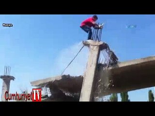 Ölümle burun buruna geldi!