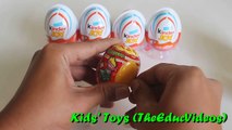 Kinder Surprise Eggs 20  Kinder Joy Surprise Eggs Toy Cars Chupa Chups Surprise Toys