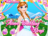 Disney Frozen Princess Elsa and Anna Wedding Dress Prep with Jack & Kristoff | Dress Up Gi