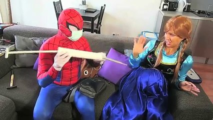 Double Pregnant FROZEN ELSA vs DOCTOR! w/ Spiderman vs Joker Maleficent Hulk Baby - Superh
