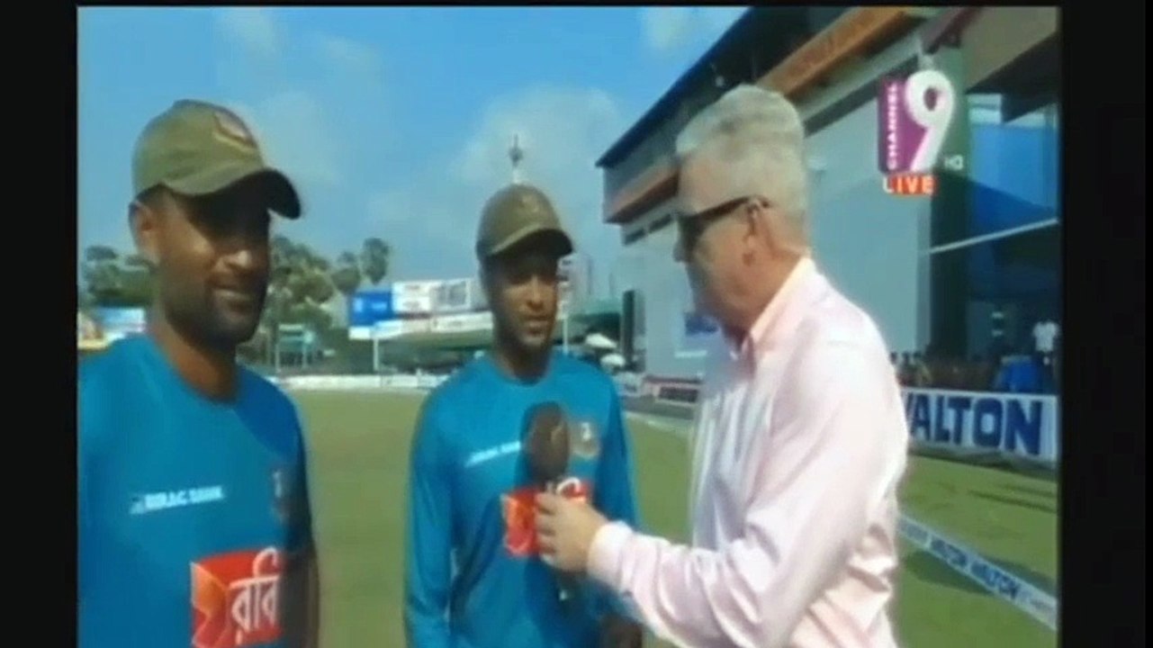 Tamim-Shakib speaks after match winning moment