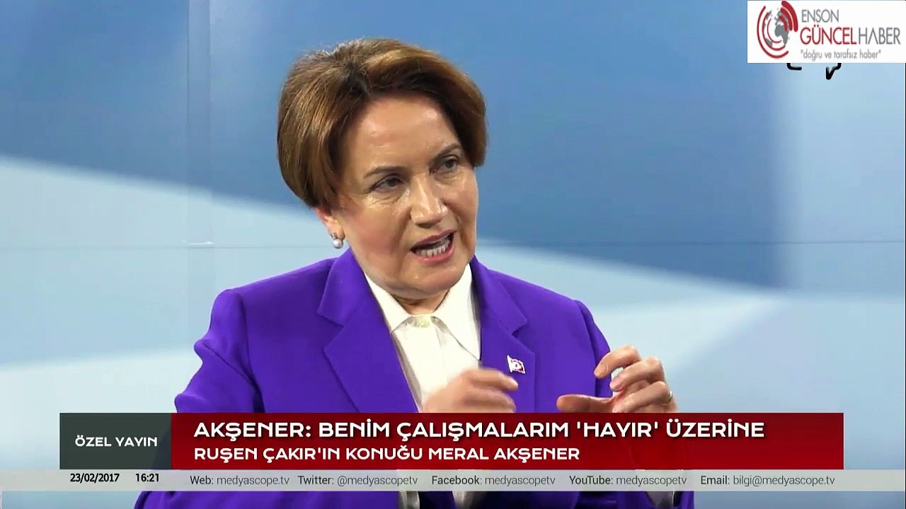 Meral Akşener, Ruşen Çakır'a özel açıklamalarda bulundu