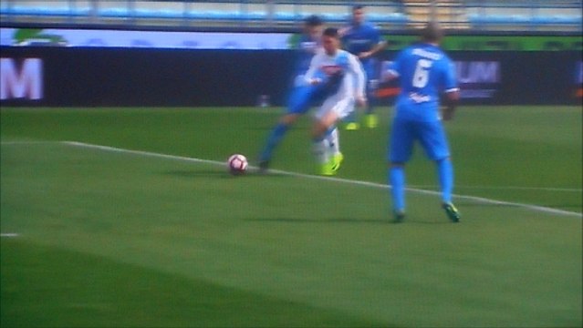 Dries Mertens Gets Fouled For A Penalty vs Empoli!