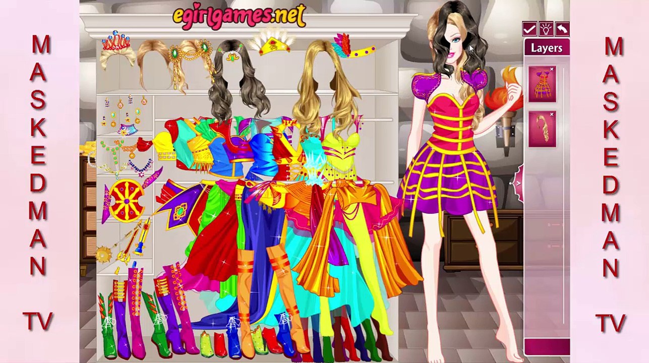 Barbie Dress Games for Children _ Barbie Frozen Elsa Dress Up Games 2016-gOngqyu4NGE