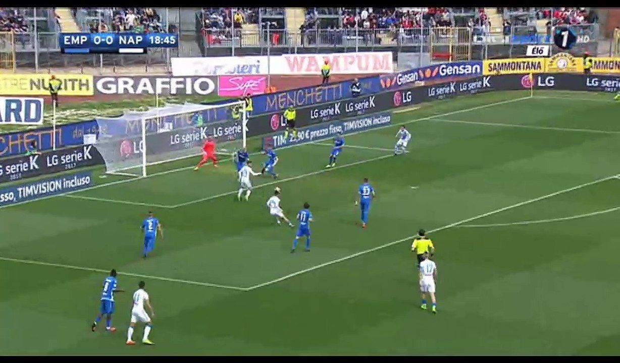 Lorenzo Insigne Goal HD - Empoli 0-1 Napoli - 19.03.2017