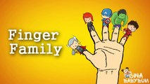 Avengers Assemble Finger Family Song ★ PEZ SuperHeroes Daddy Finger Rhyme ★ Mommy Finger W