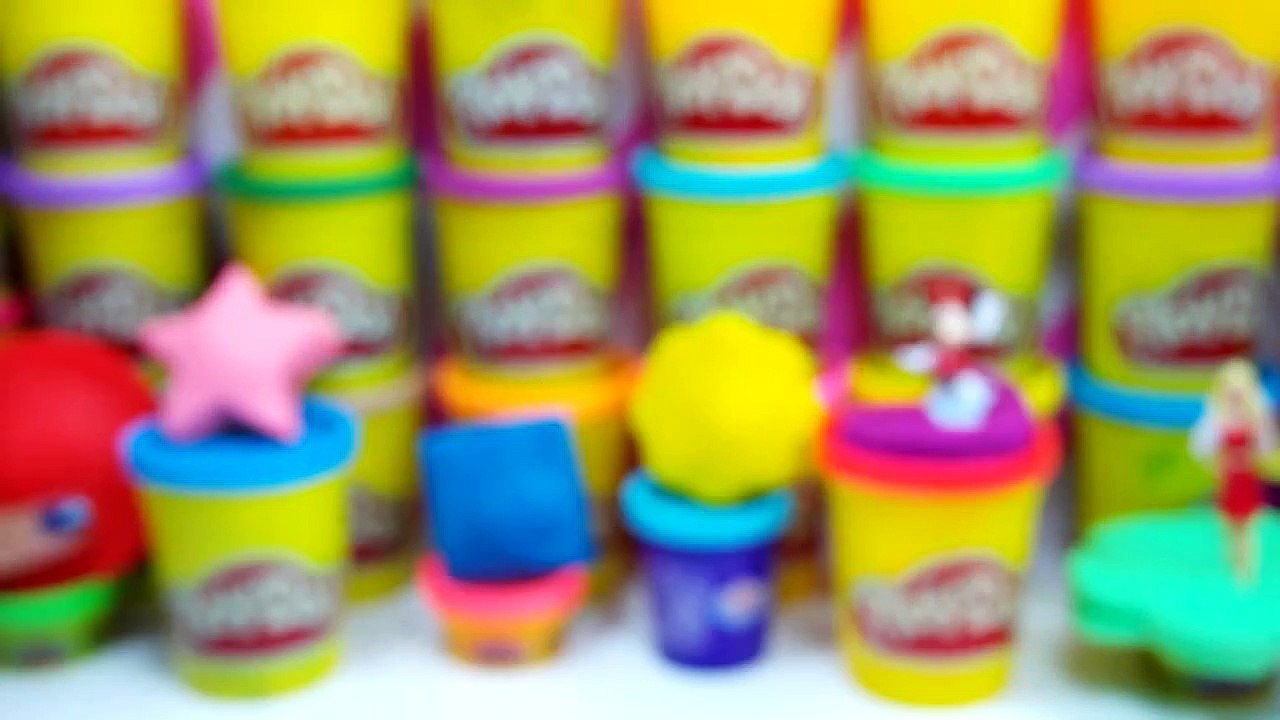 Barbie Play Doh Surprise Eggs Kinder Toy Peppa Pig Hello Kitty Minnie Mouse-P9zGOwU3eVo