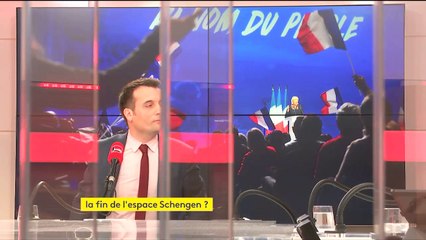 Florian Philippot : "Je comprends pas ce qui vous gêne dans les frontières, 95 % des pays du monde en ont"