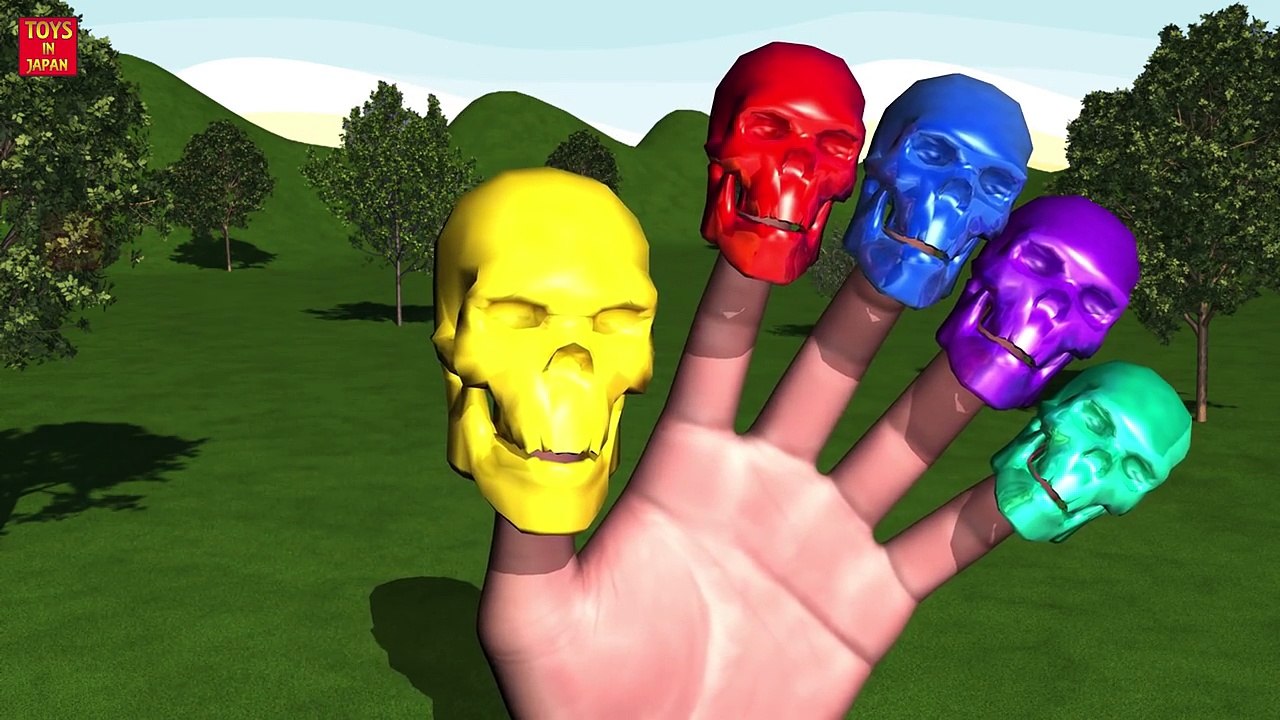 SPIDER-MAN RIDE SKELETON SYRINGE CAR Finger Family & MORE | Nursery Rhymes In 3D Animation