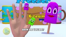 Ice Cream Stick 3D Finger Family | Nursery Rhymes | 3D Animation In HD From Binggo Nursery