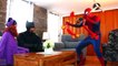 Spiderman vs Catwoman vs Batman & Batgirl! Batman is Kidnapped! Fun Superhero Movie!
