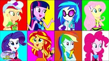 My Little Pony Color Swap Equestria Girls Mane 6 7 MLP Episode Surprise Egg and Toy Collector SETC