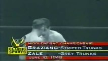 Tony Zale Knockouts & Highlights - Featuring Rocky Graziano - Mosley Boxing