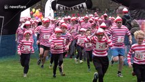 Thousands take part in Where's Wally fun run