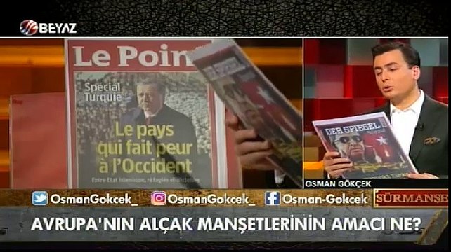 Osman Gökçek Avrupa basınının kirli yüzünü gözler önüne serdi