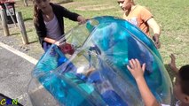 X-Shot GIANT Bubble Ball Kids Park Playtime Fun Run & Smash Roll & Crash With Ckn Toys-Jo4X2IJKbTQ