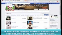 How to Hide Or Disable Facebook Friends and Photos Hindi,Urdu Tutorial