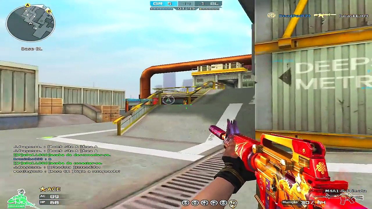 M4 PRIMATA   Fingindo ser hacker no CROSSFIRE !