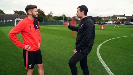 Academy coaching clinic with Adam Lallana