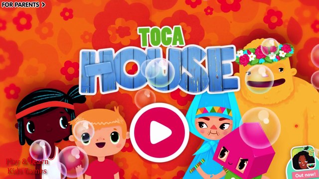 Kids Learn Household Cleaning, Washing and Bath - Toca House Kids Activity Learning Games